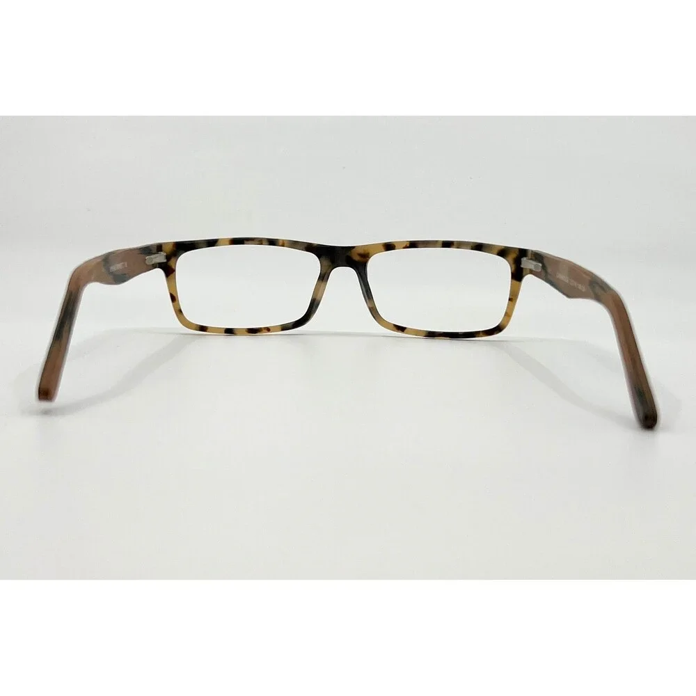 EyeBuyDirect Cambridge Eyeglasses Mens Brown Tortoise Wood Finish 52-16-140